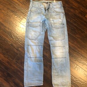 Light Wash Denim Pants